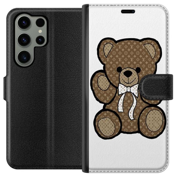 Samsung Galaxy S23 Ultra Tegnebogsetui Teddy LV Bear