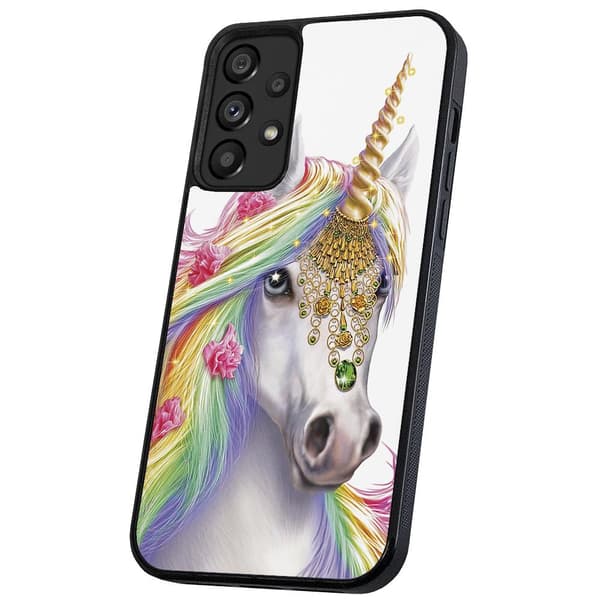 Samsung Galaxy A13 4G - Kuoret/Suojakuori Unicorn/Yksisarvinen