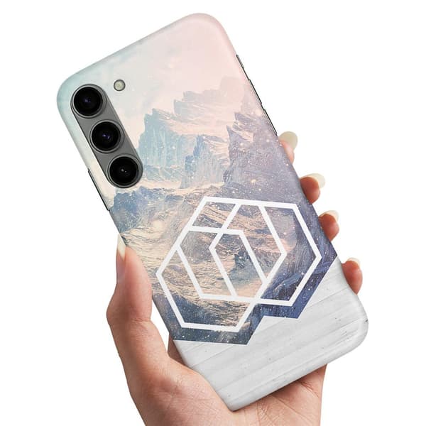 Samsung Galaxy S23 Plus - Cover/Mobilcover Kunst Bjerg