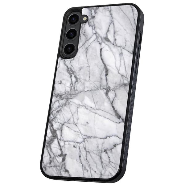 Samsung Galaxy S23 Plus - Deksel/Mobildeksel Marmor