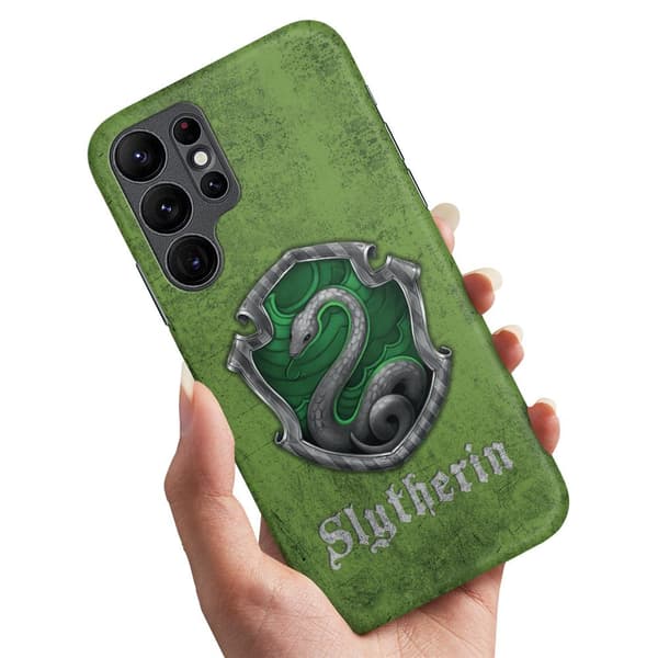 Samsung Galaxy S23 Ultra - Cover/Mobilcover Harry Potter Slytherin