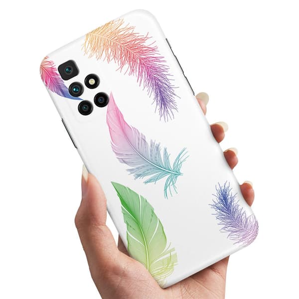 Xiaomi Redmi 10/2022 - Skal/Mobilskal Fjädrar