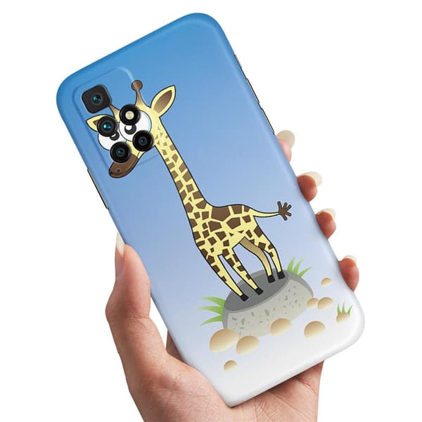 Xiaomi Redmi 10/2022 - Skal/Mobilskal Tecknad Giraff