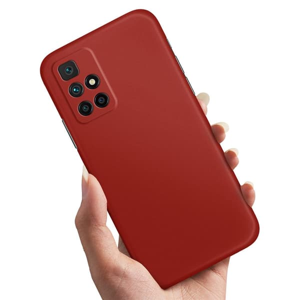 Xiaomi Redmi 10/2022 - Skal/Mobilskal Mörkröd