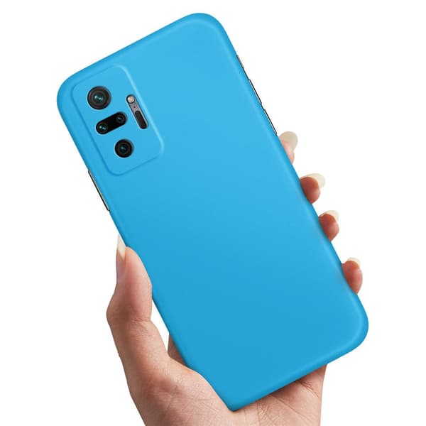 Xiaomi Redmi Note 10 Pro - Skal/Mobilskal Ljusblå