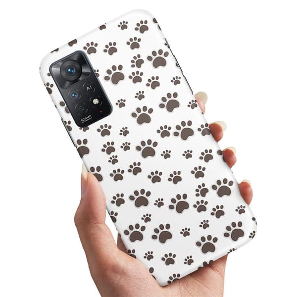 Xiaomi Redmi Note 11 - Skal/Mobilskal Paw Pattern