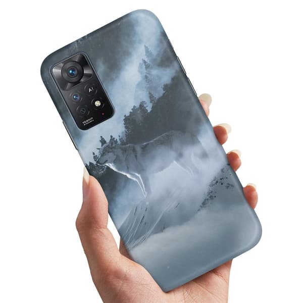 Xiaomi Redmi Note 11 - Skal/Mobilskal Arctic Wolf
