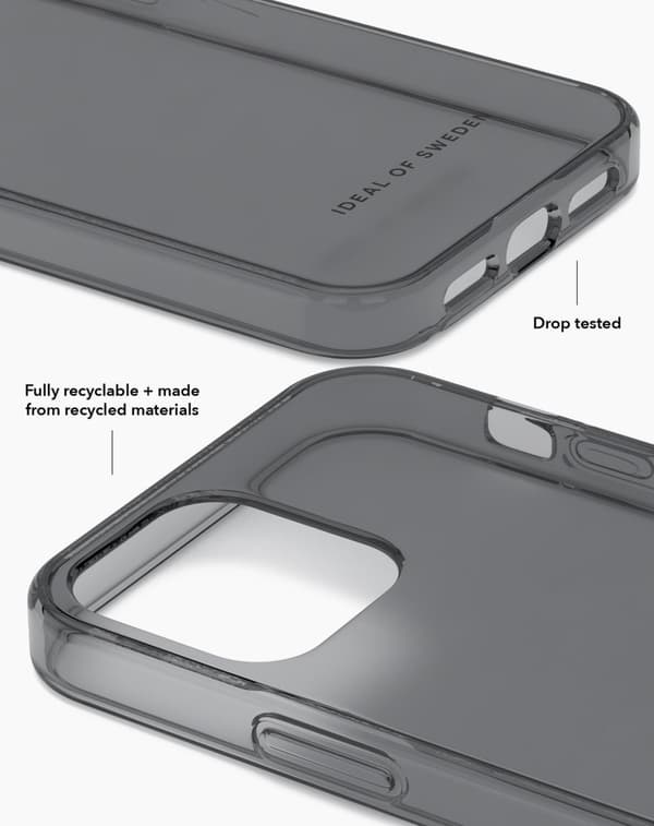 Clear Case iPhone 12 / 12 Pro Tinted Black
