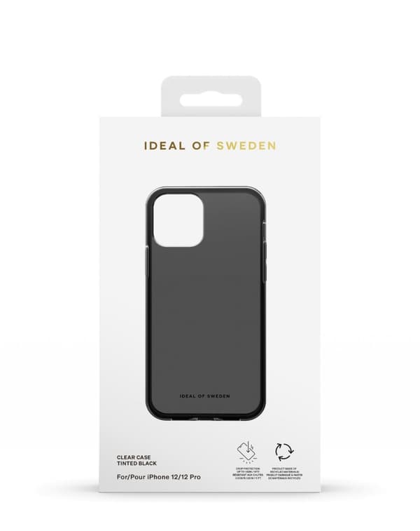 Clear Case iPhone 12 / 12 Pro Tinted Black