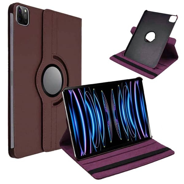 360 drejelig cover Apple iPad Pro 12.9 (2021) - Brun