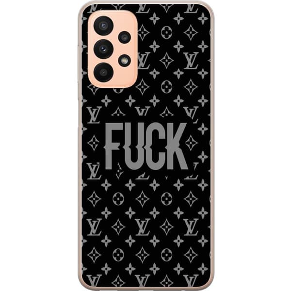 Samsung Galaxy A23 Genomskinligt Skal LV Fuck LV