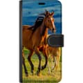 Miniatyrbillede 3 af 3: Huawei P20 lite Tegnebogsetui Løbende heste