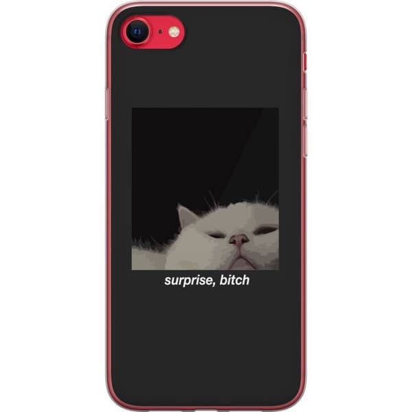 Apple iPhone SE (2020) Läpinäkyvä kuori Yllätys