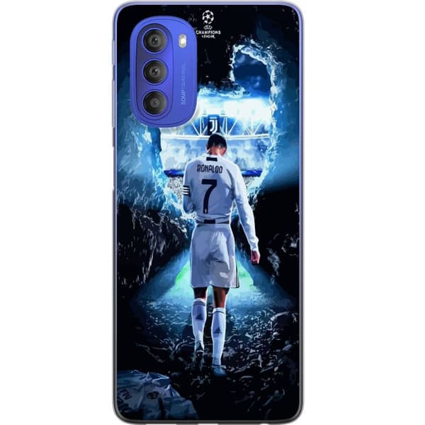 Motorola Moto G51 5G Genomskinligt Skal Ronaldo