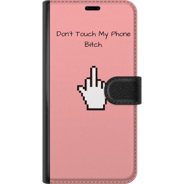 Samsung Galaxy Xcover 5 Lompakkokotelo Älä koske minun puhelimeen!