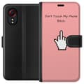 Pikkukuva 1 / 3: Samsung Galaxy Xcover 5 Lompakkokotelo Älä koske minun puhelimeen!