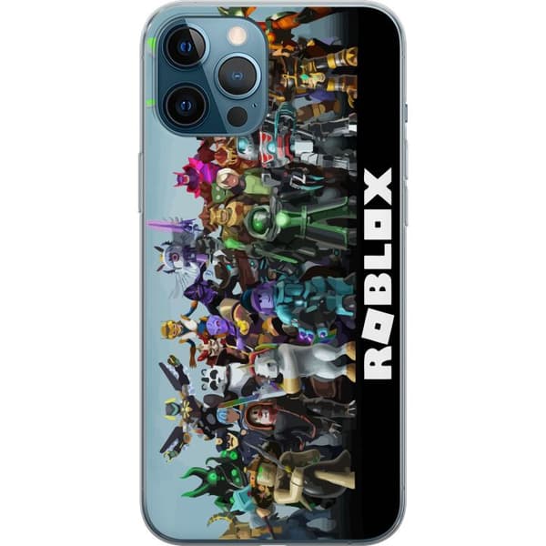 Apple iPhone 12 Pro Max Gjennomsiktig deksel Roblox-laget