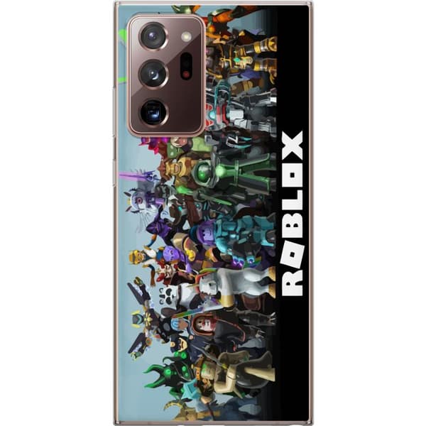 Samsung Galaxy Note20 Ultra Gjennomsiktig deksel Roblox-laget
