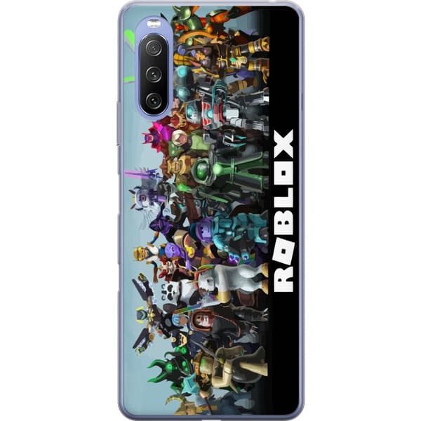 Sony Xperia 10 III Lite Gjennomsiktig deksel Roblox-laget