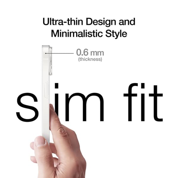 Just Mobile iPhone 14 Kuori TENC Slim Fit Frost