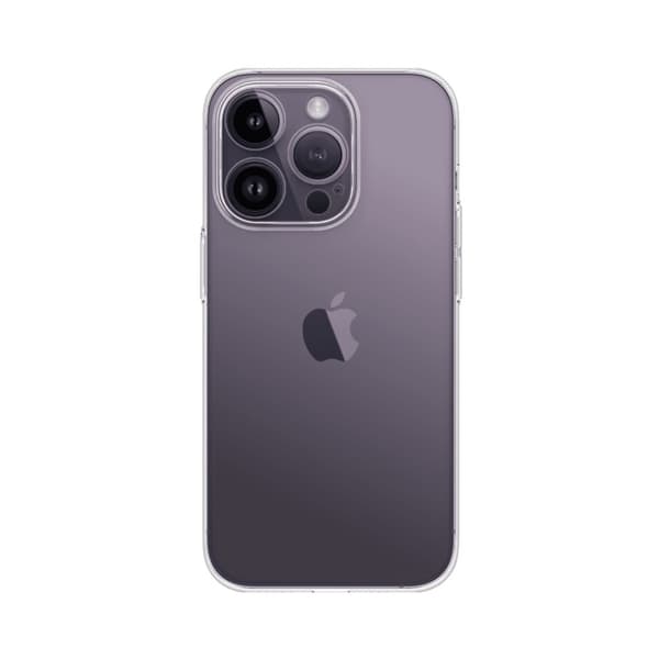 Just Mobile iPhone 14 Pro Kuori TENC Slim Fit Läpinäkyvä Kirkas