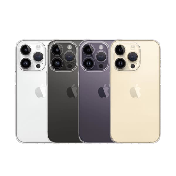 Just Mobile iPhone 14 Pro Kuori TENC Slim Fit Läpinäkyvä Kirkas