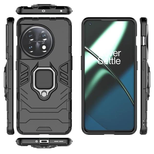 Hybrid Ring Case OnePlus 11 - Svart