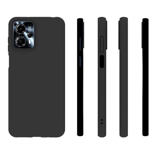 Silikone cover Motorola Moto G13  - Sort