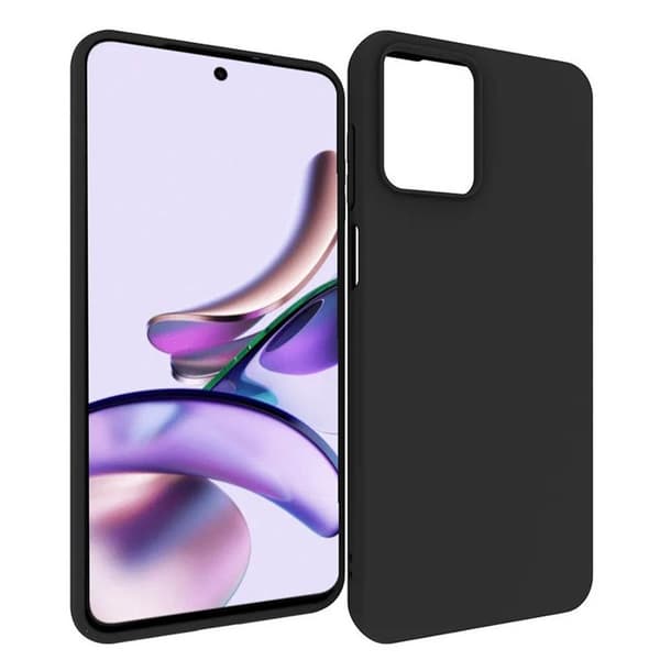 Silikone cover Motorola Moto G13 - Sort