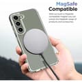 Miniatyrbillede 6 af 6: Samsung S23 Transparent stødabsorberende cover MagSafe-kompatibel