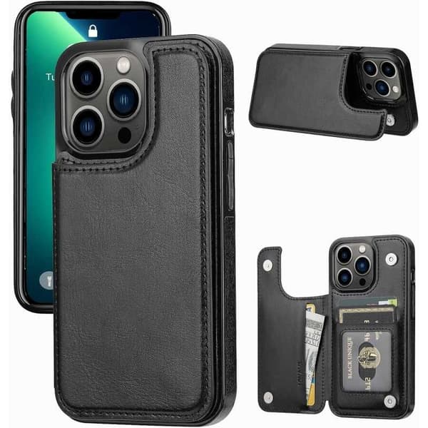 iPhone 13 Pro Shockproof Cover Kortholder 3-SLOT Flippr