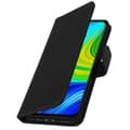 Miniatyrbild 2 av 4: Étui - AVIZAR - Xiaomi Redmi Note 9 - Heltäckande fodral - Kortfack - Videostöd - Svart
