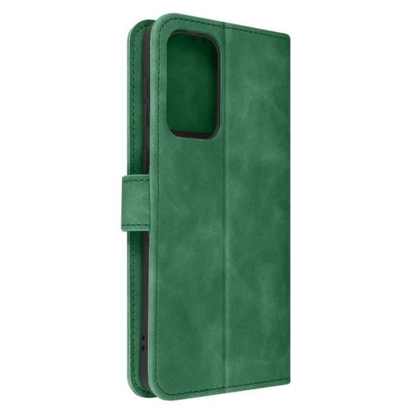 Samsung Galaxy A33 5G Fodral - FORCELL - Tender Book - Mockaeffekt - Grön - Videostöd