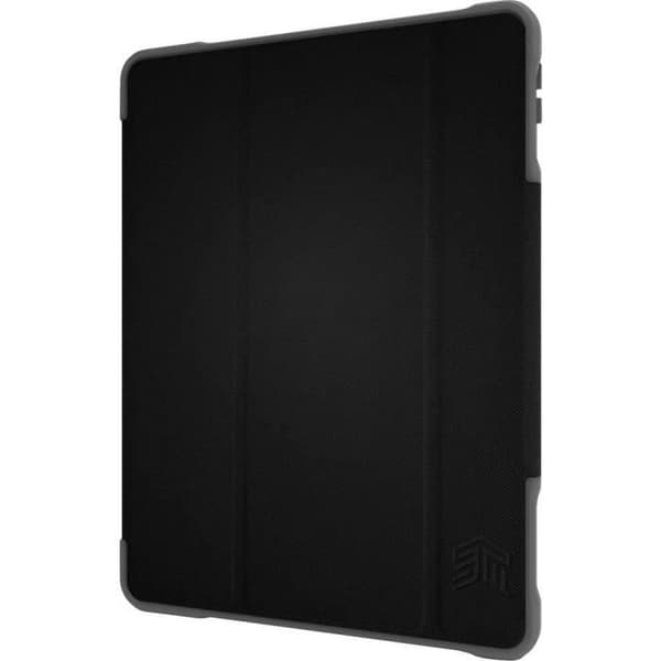 iPadfodral - STM Goods - Dux Plus DUO - Svart/Transparent - Kompatibel iPad 10.2 - 1 st