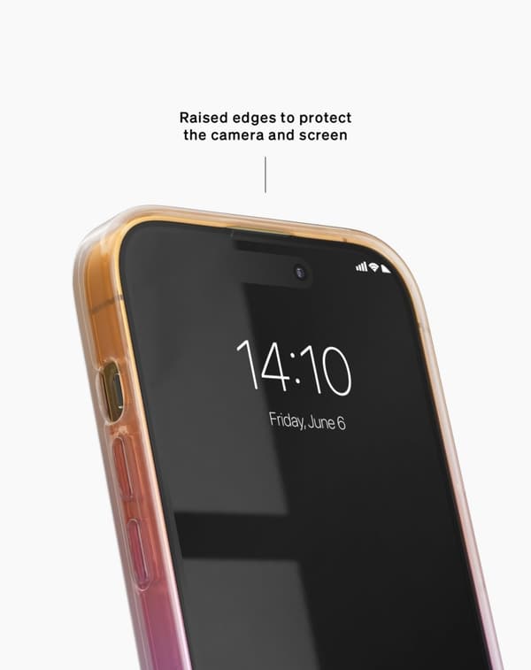 Clear Case iPhone 13 / 14 Vibrant Ombre