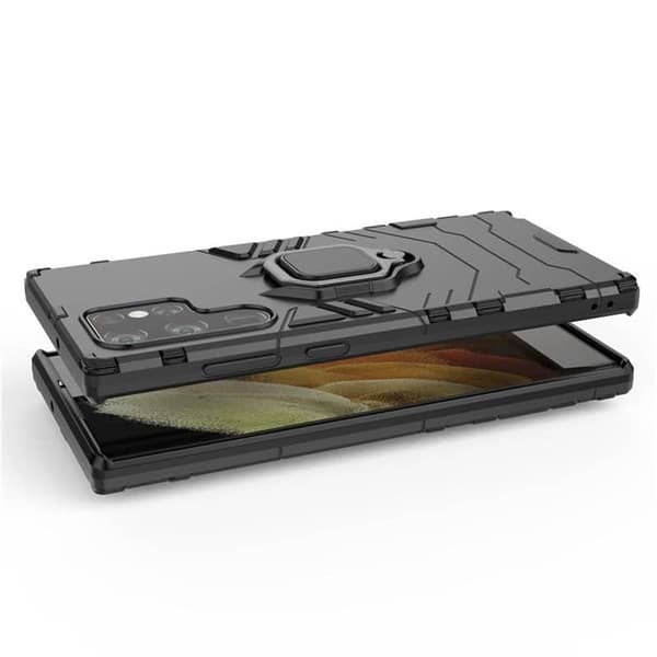 Hybrid Ring Case Samsung Galaxy S23 Ultra - Sort
