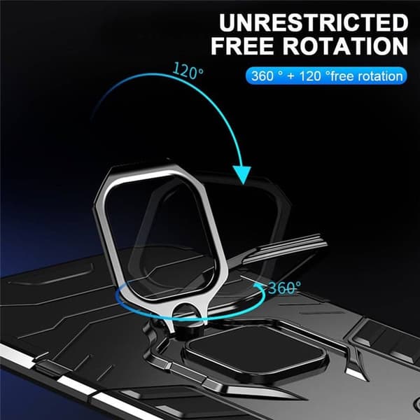 Hybrid Ring Case Samsung Galaxy S23 Ultra - Sort