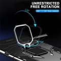 Miniatyrbillede 5 af 5: Hybrid Ring Case Samsung Galaxy S23 Ultra - Sort