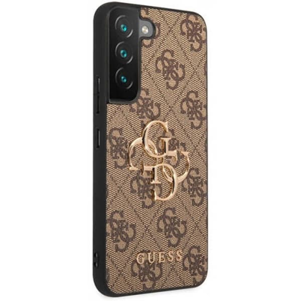 Guess Hardcase 4G Big Metal Logo Samsung Galaxy S23 - Brun