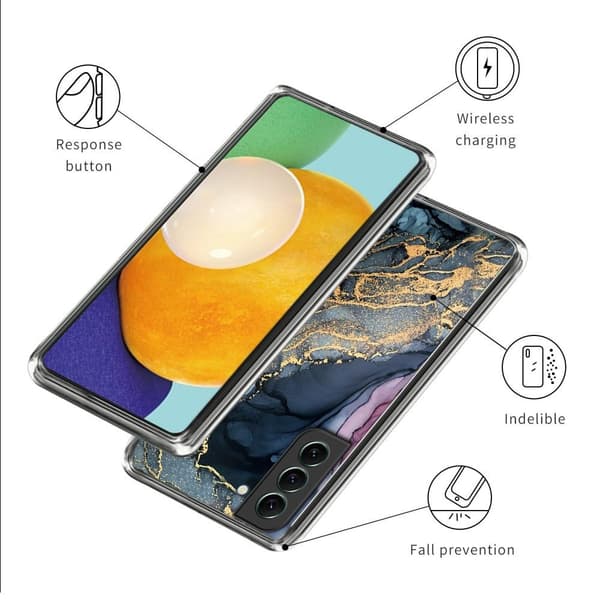 SKALO Samsung S23 Marmor TPU-cover - #7