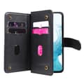 Pikkukuva 2 / 11: SKALO Samsung S23 10-lokeroa Lompakkokotelo - Musta