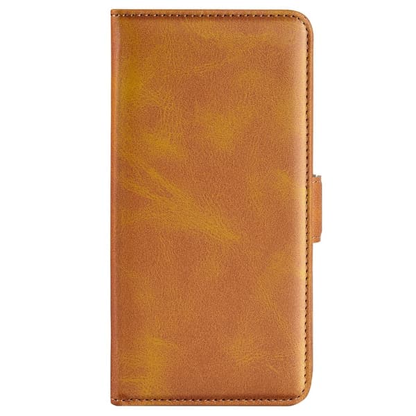 SKALO Samsung S23 Premium Wallet Lompakkokotelo - Vaaleanruskea