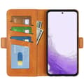 Pikkukuva 2 / 6: SKALO Samsung S23 Premium Wallet Lompakkokotelo - Vaaleanruskea