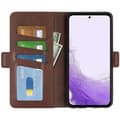 Pikkukuva 2 / 6: SKALO Samsung S23 Premium Wallet Lompakkokotelo - Ruskea