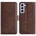 Pikkukuva 1 / 6: SKALO Samsung S23 Premium Wallet Lompakkokotelo - Ruskea