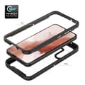 Miniatyrbillede 2 af 6: SKALO Samsung S23 Plus Stødsikker Clear Hybrid Cover - Sort