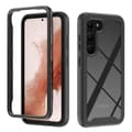 Miniatyrbillede 1 af 6: SKALO Samsung S23 Plus Stødsikker Clear Hybrid Cover - Sort