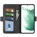 Pikkukuva 2 / 6: SKALO Samsung S23 Plus Premium Wallet Lompakkokotelo - Musta