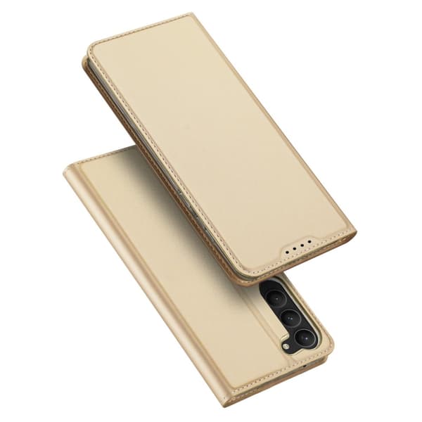 DUX DUCIS Samsung S23 Plus Skin Pro Series Flip Cover - Guld