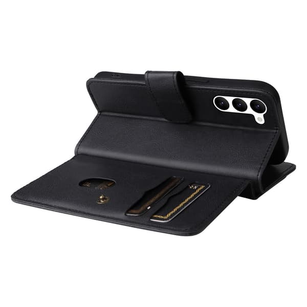 SKALO Samsung S23 Plus 10-RUM Flip Cover - Sort